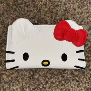 Hello kitty loungefly wallet Gold hardware